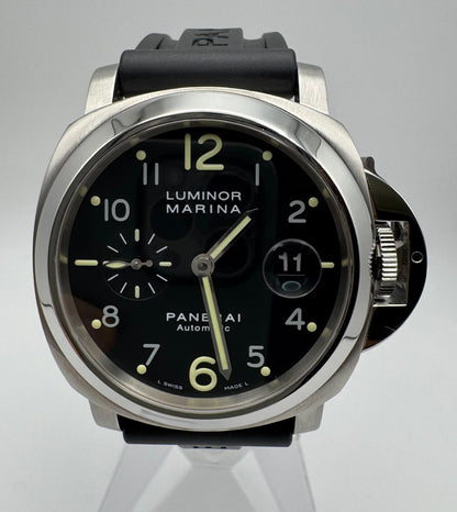Panerai Luminor Marina Automatic PAM 00164 Black Arabic Dial 2010 (Full-Set/Unpolished)