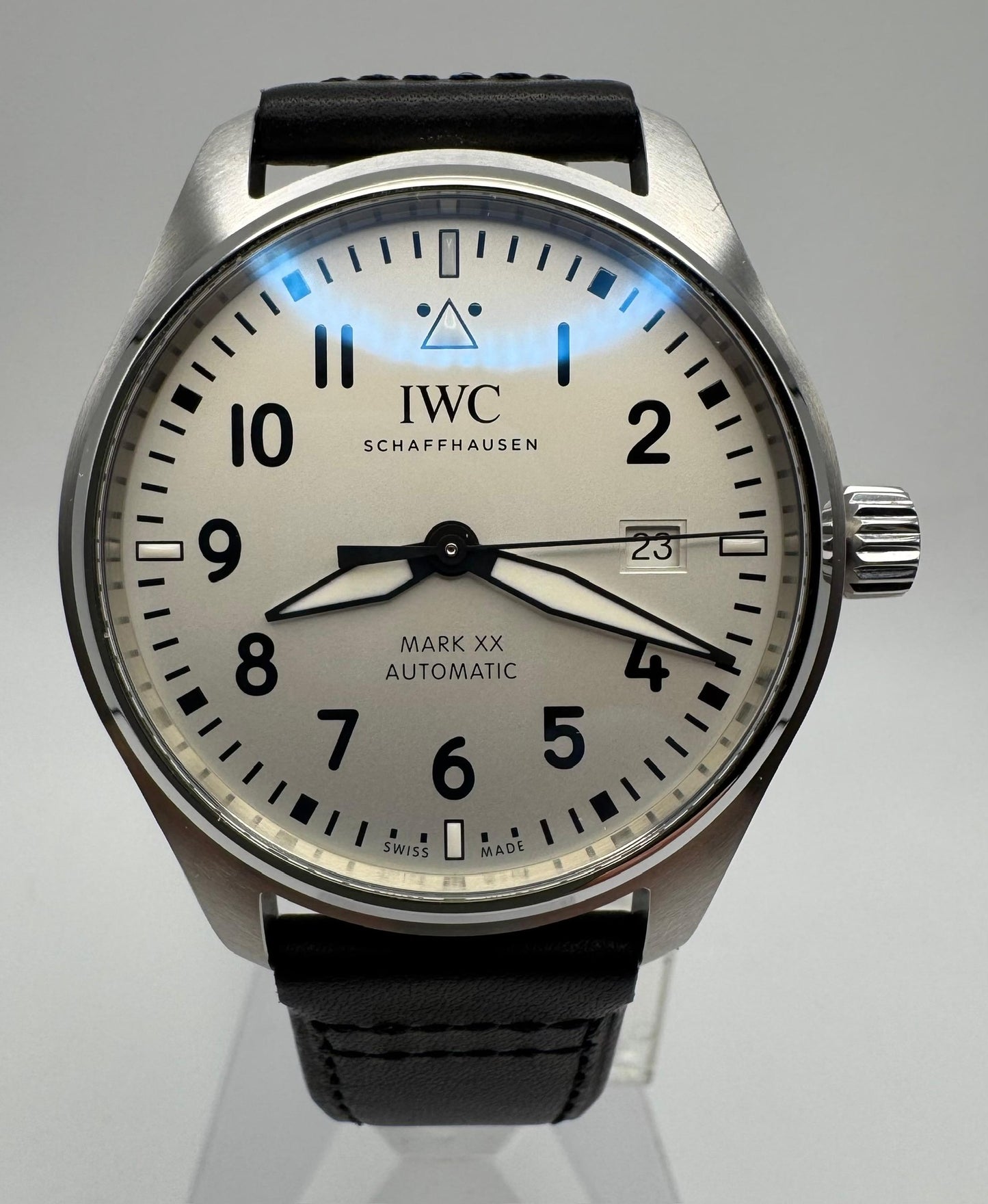 IWC Pilot Mark XX 40 White Dial 5 Days Power Reserve 2024 (Full-Set)