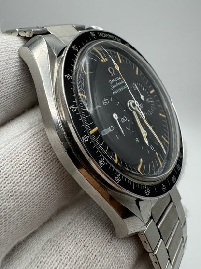 Omega Speedmaster Professional Moonwatch 105.012 Pumpkin Patina Step Dial Cal. 321 1965 (Unpolished)