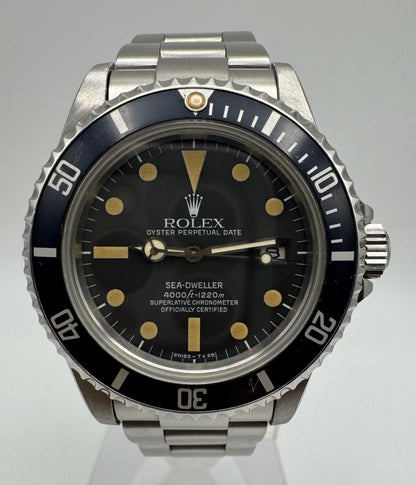 Rolex Sea-Dweller 16660 Matte Tropical Dial Pumpkin Patina 1983 (Full-Set/Serviced)