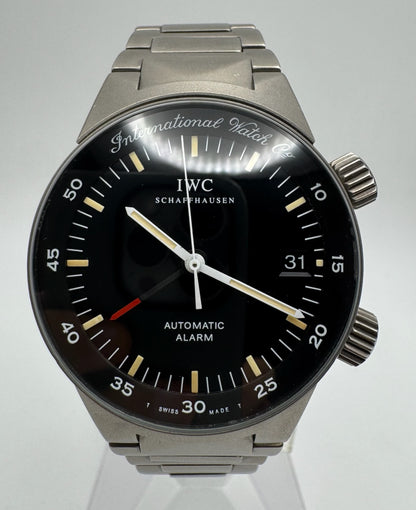 IWC GST Alarm 3537 Yellow Patina Tritium Dial 2002 (Full-Set/Unpolished)