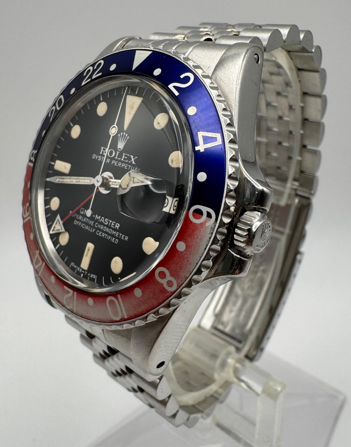 Rolex GMT-Master 1675 MK5 Pepsi Jubilee 1978 (Serviced)