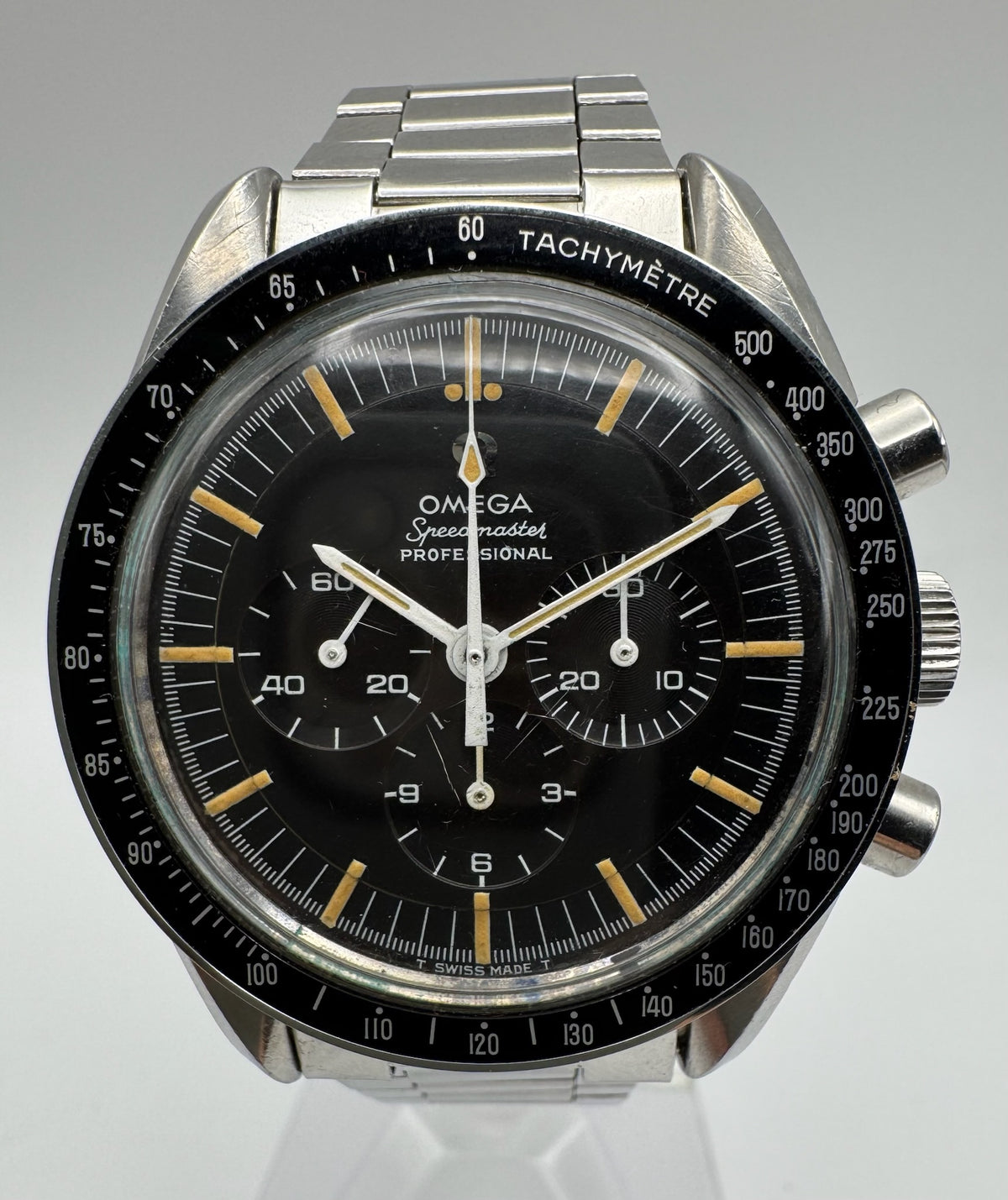Omega Speedmaster Professional Moonwatch 145.012-67 Tropical Dial 1967 (Full-Set)