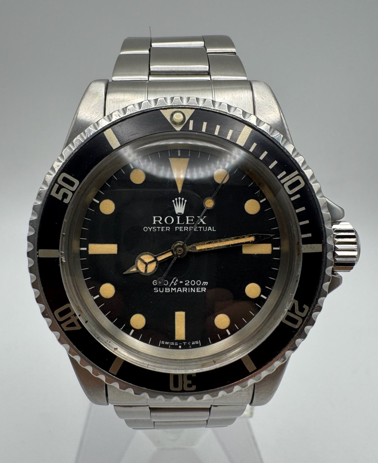 Rolex Submariner 5513 "Feet First" Pumpkin Patina 1972 (Full-Set/Serviced)