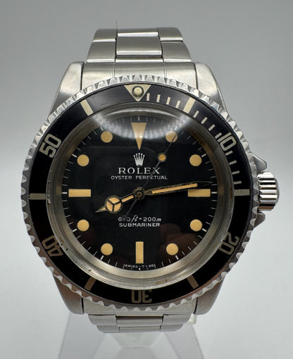 Rolex Submariner 5513 "Feet First" Pumpkin Patina 1972 (Full-Set/Serviced)