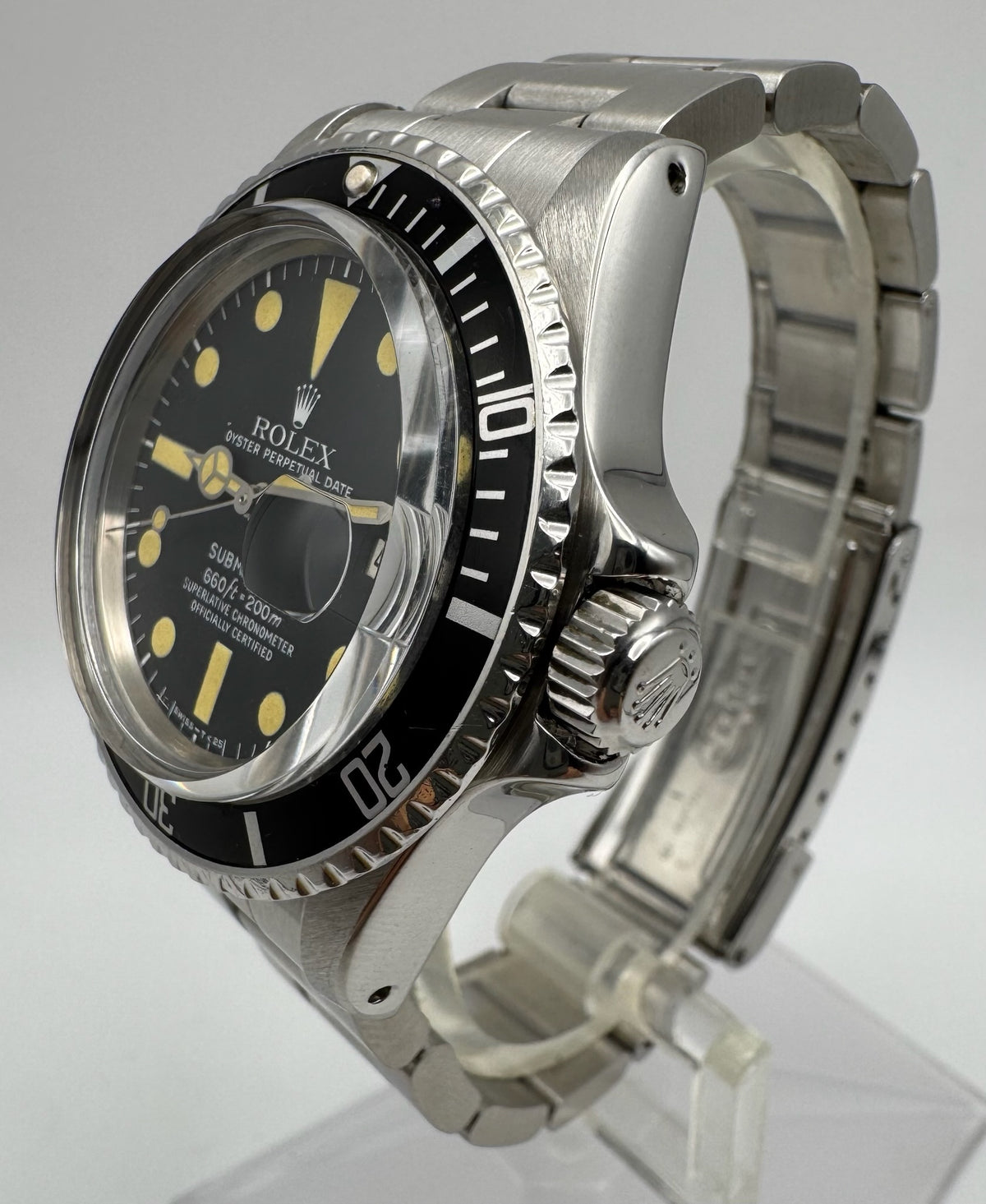 Rolex Submariner Date 1680 MK2 Yellow Patina 1978 (Serviced)