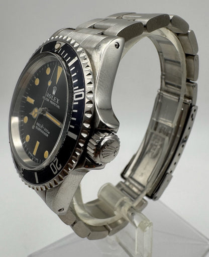 Rolex Submariner 5513 "Feet First" Heavy Patina 1971 (Serviced)