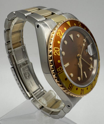Rolex GMT-Master II 16713 Rootbeer 2 Tone 1984 (Serviced)