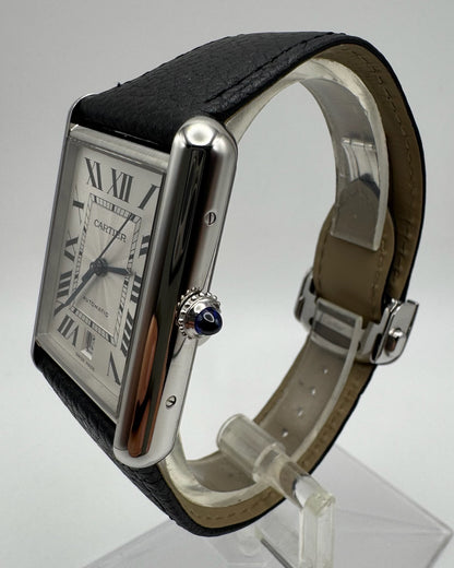 Cartier Tank Must XL WSTA0040 Silver Dial 2022 (Full-Set/Mint)