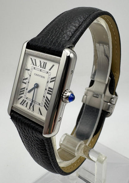 Cartier Tank Solo 31x24 Steel Quartz 2019 (Full-Set/Mint)