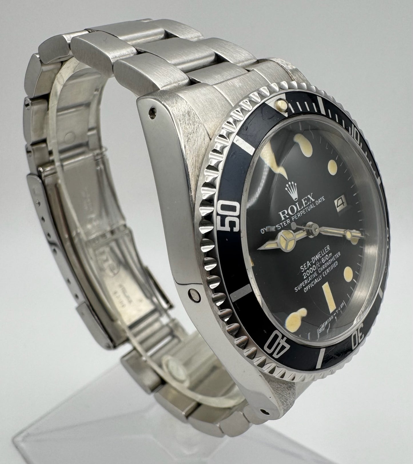 Rolex Sea-Dweller 1665 Great White Yellow Patina 1979 (Mint/Serviced)