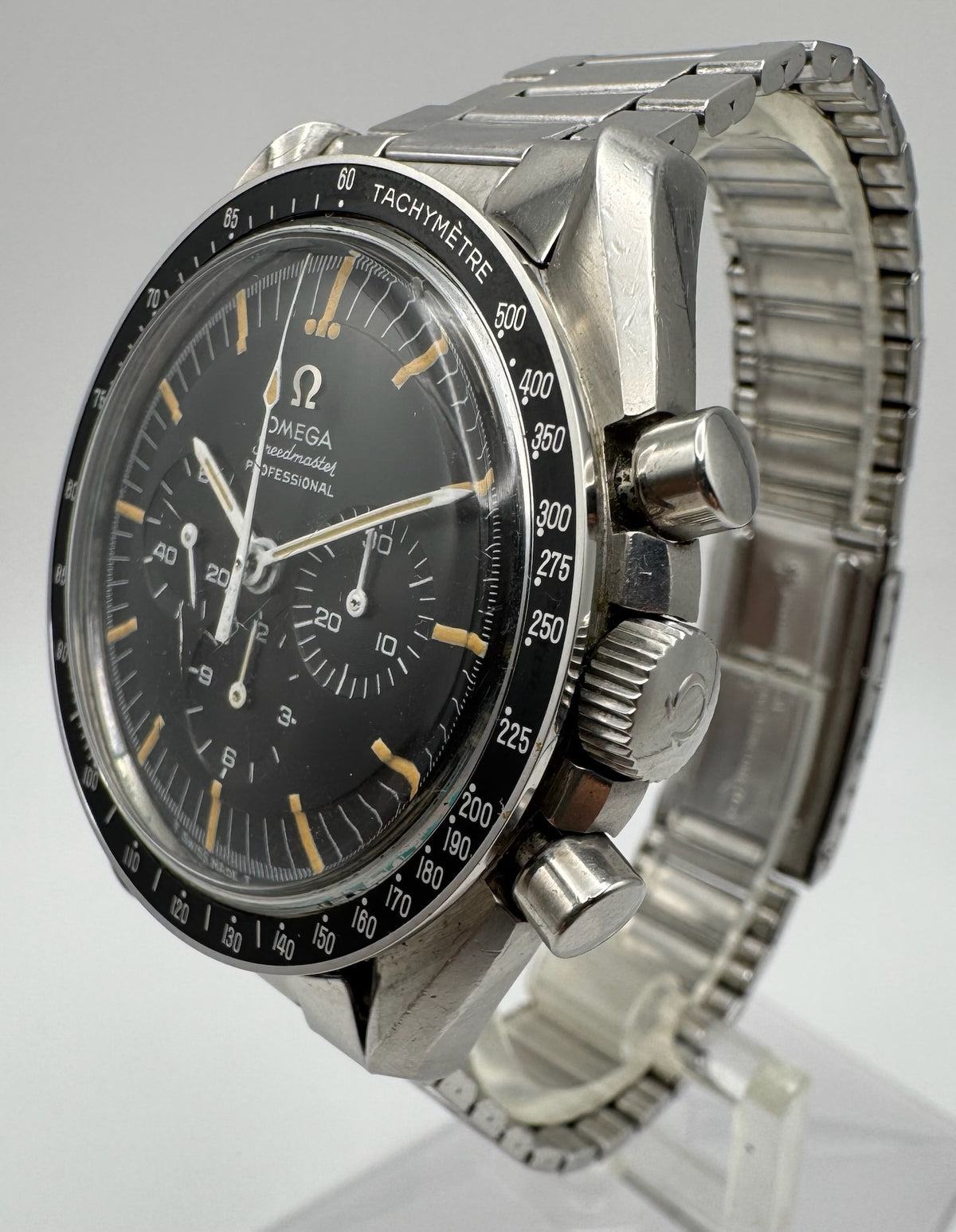 Omega Speedmaster Professional Moonwatch 145.012-67 Tropical Dial 1967 (Full-Set)