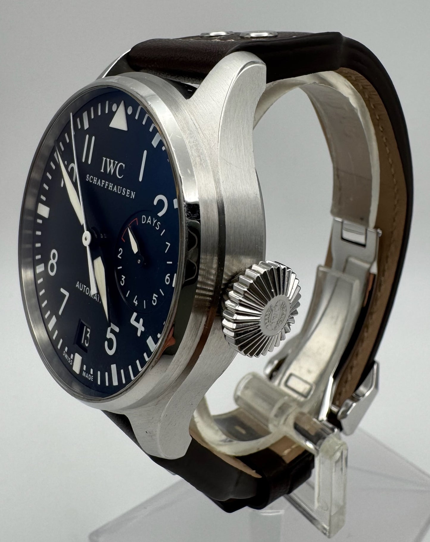 IWC Big Pilot IW500401 Black Dial 2012 (Box/Unpolished)