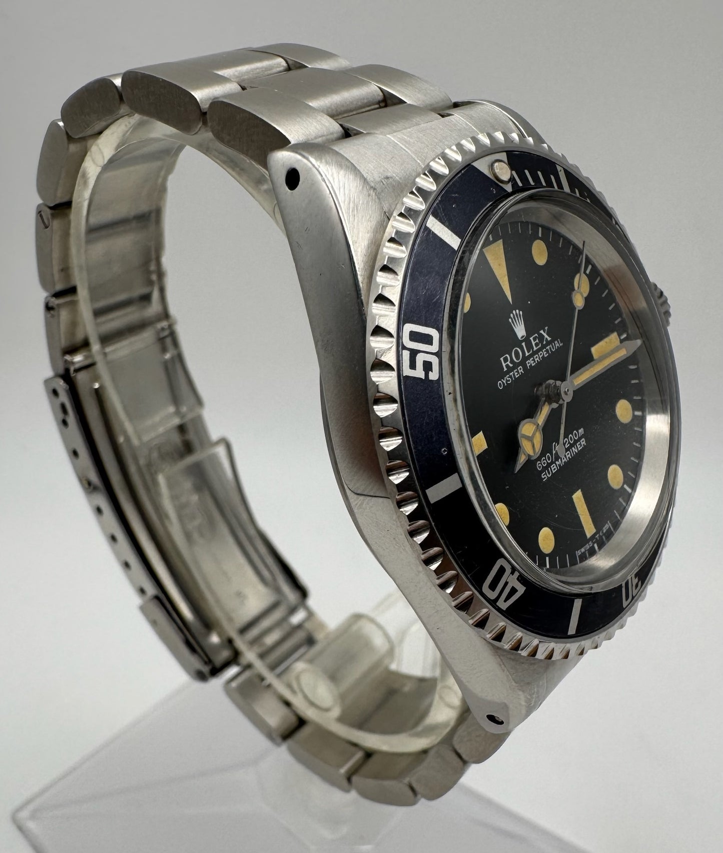 Rolex Submariner 5513 "Feet First" Heavy Patina 1971 (Serviced)