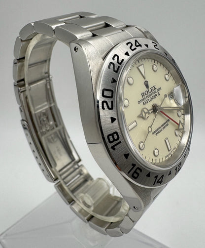 Rolex Explorer II 16550 Cream Dial 1985