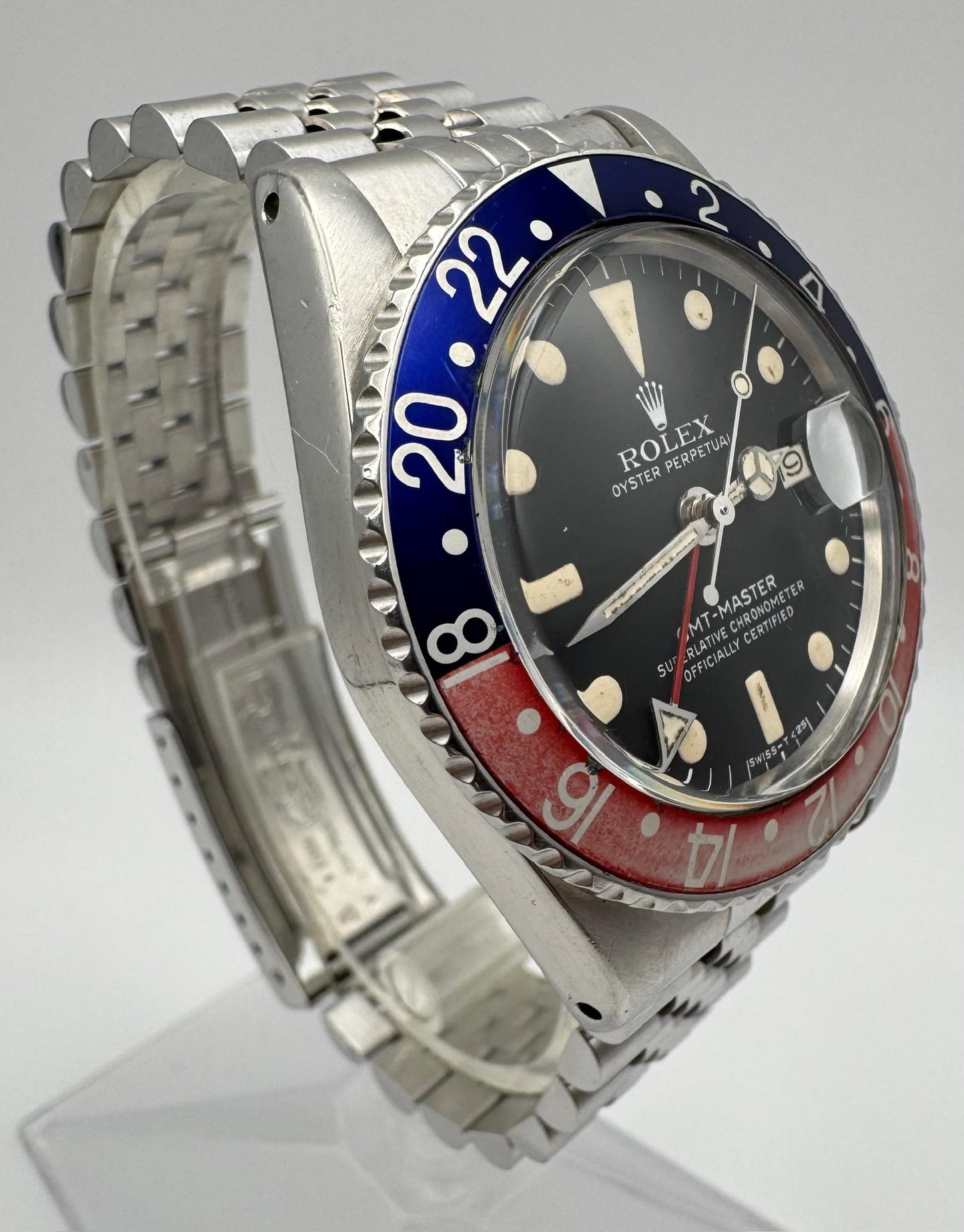 Rolex GMT-Master 1675 MK5 Pepsi Jubilee 1978 (Serviced)