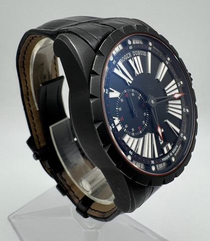 Roger Dubuis Excalibur DLC Titanium 45 Black Roman Dial (Serviced)