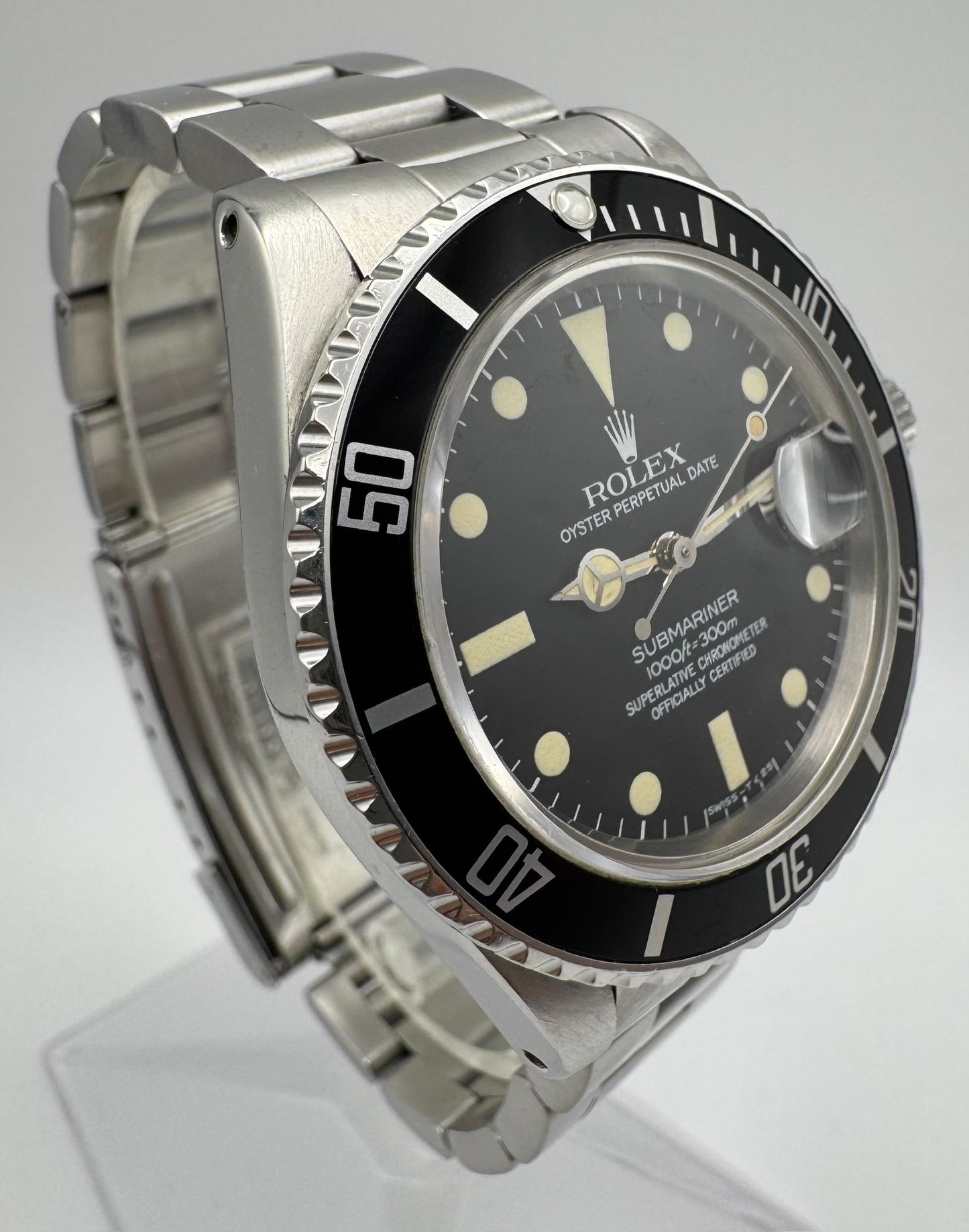 Rolex Submariner Date 16800 Black Matte Dial 1980 (Serviced)
