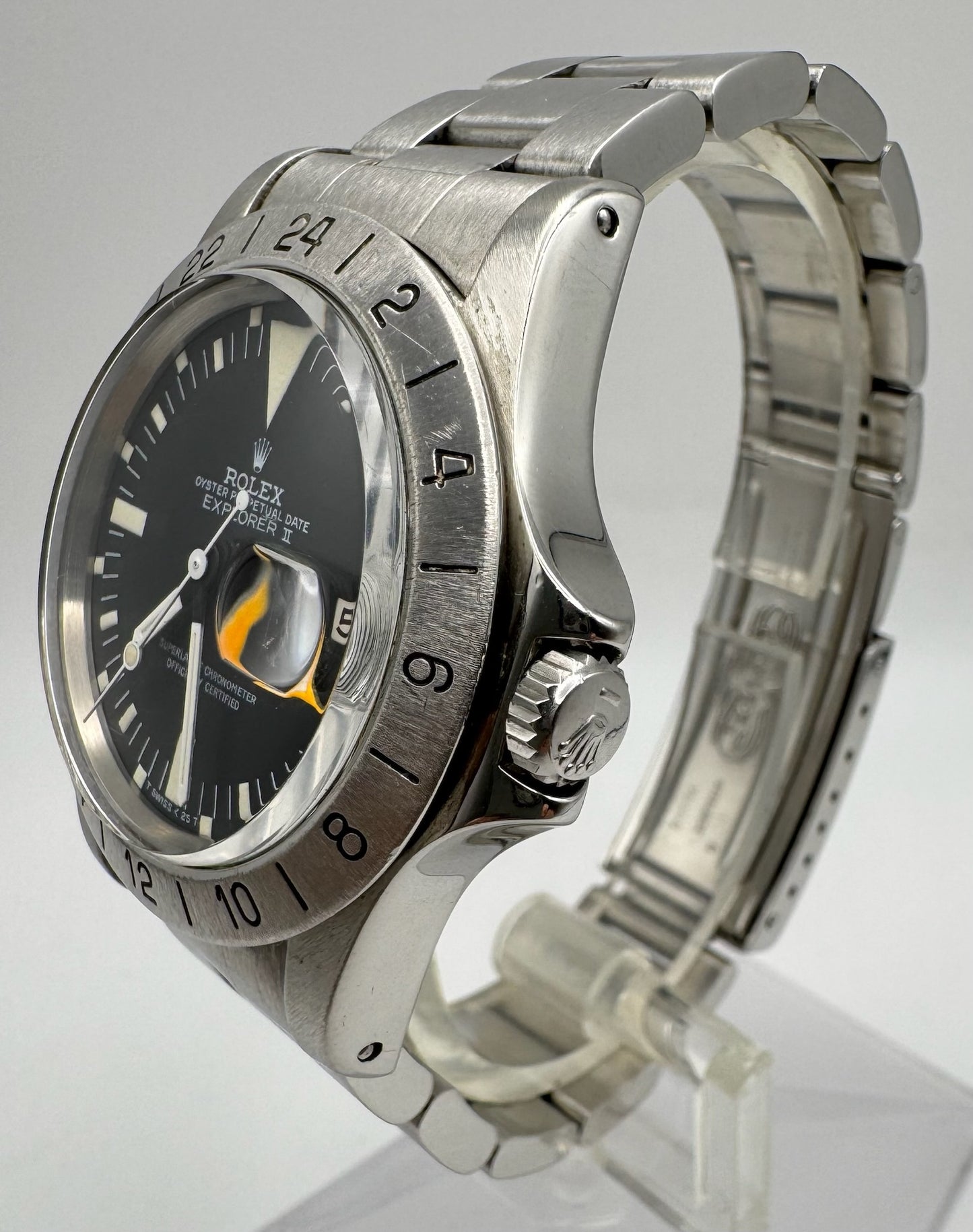 Rolex Explorer II 1655 "Steve McQueen" Tritium Dial 1982 (Full-Set/Serviced)