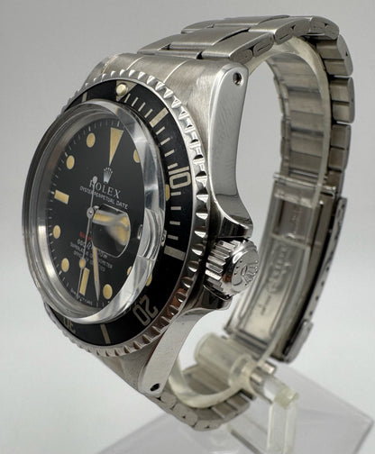 Rolex Submariner Date 1680 Red Yellow Patina 1972 (Full-Set/Serviced)