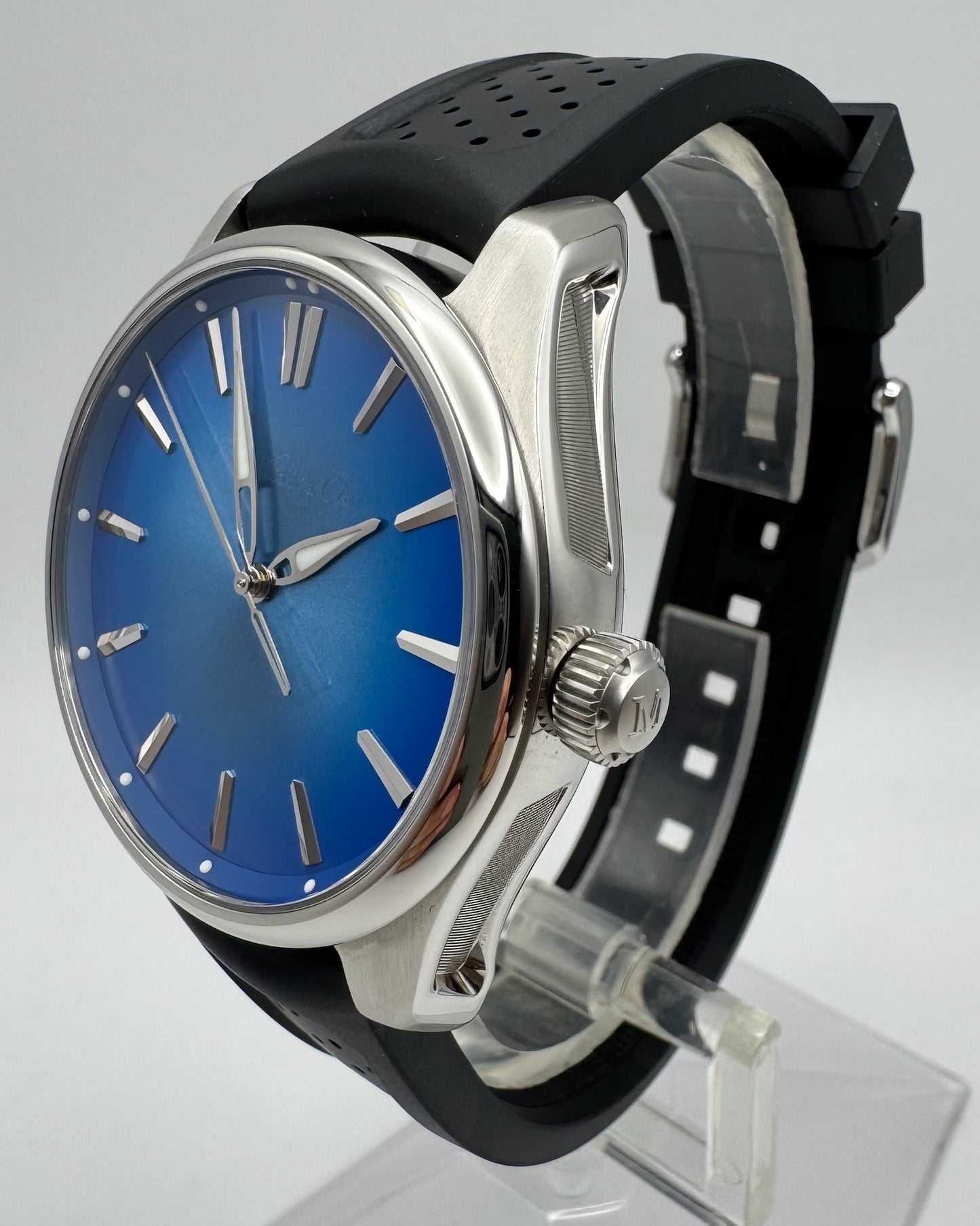 H. Moser & Cie Pioneer Centre Seconds Arctic Blue 2024 (Full-Set/Mint)