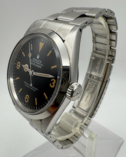 Rolex Explorer 1016 Pumpkin Patina 1965 (Box/Serviced)