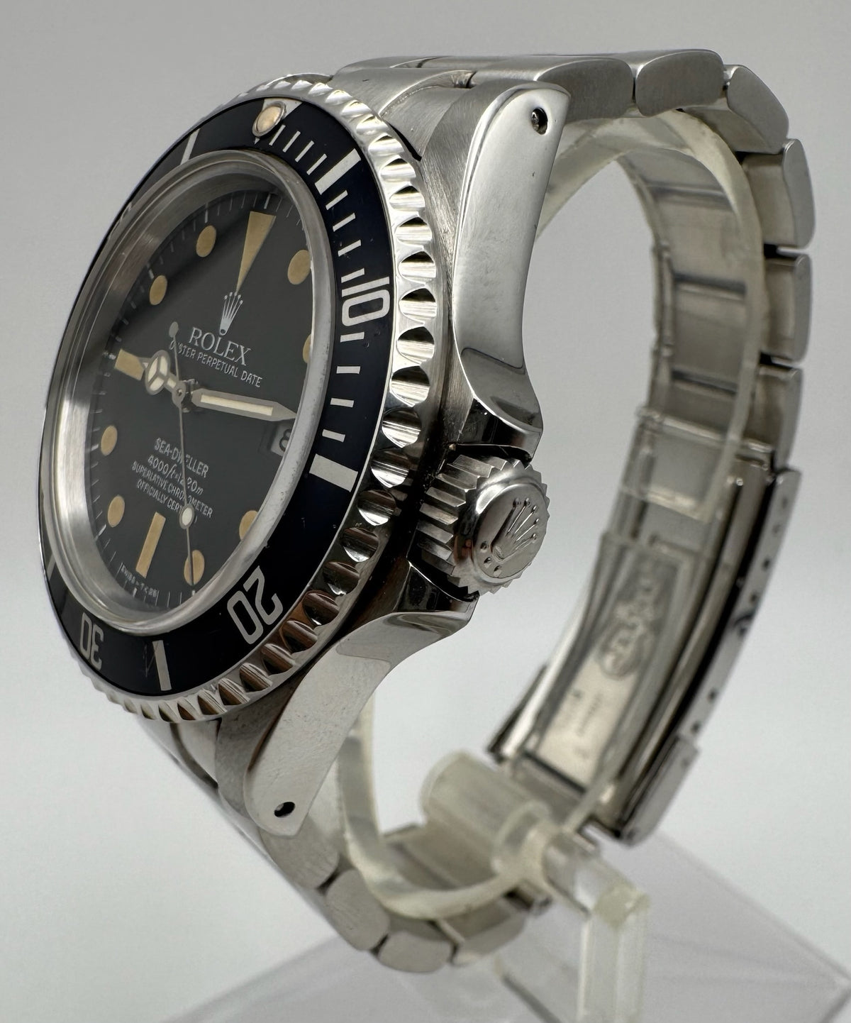 Rolex Sea-Dweller 16660 Matte Tropical Dial Pumpkin Patina 1983 (Full-Set/Serviced)