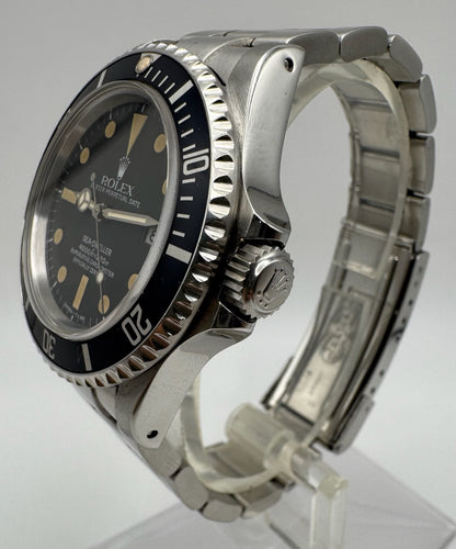 Rolex Sea-Dweller 16660 Matte Tropical Dial Pumpkin Patina 1983 (Full-Set/Serviced)