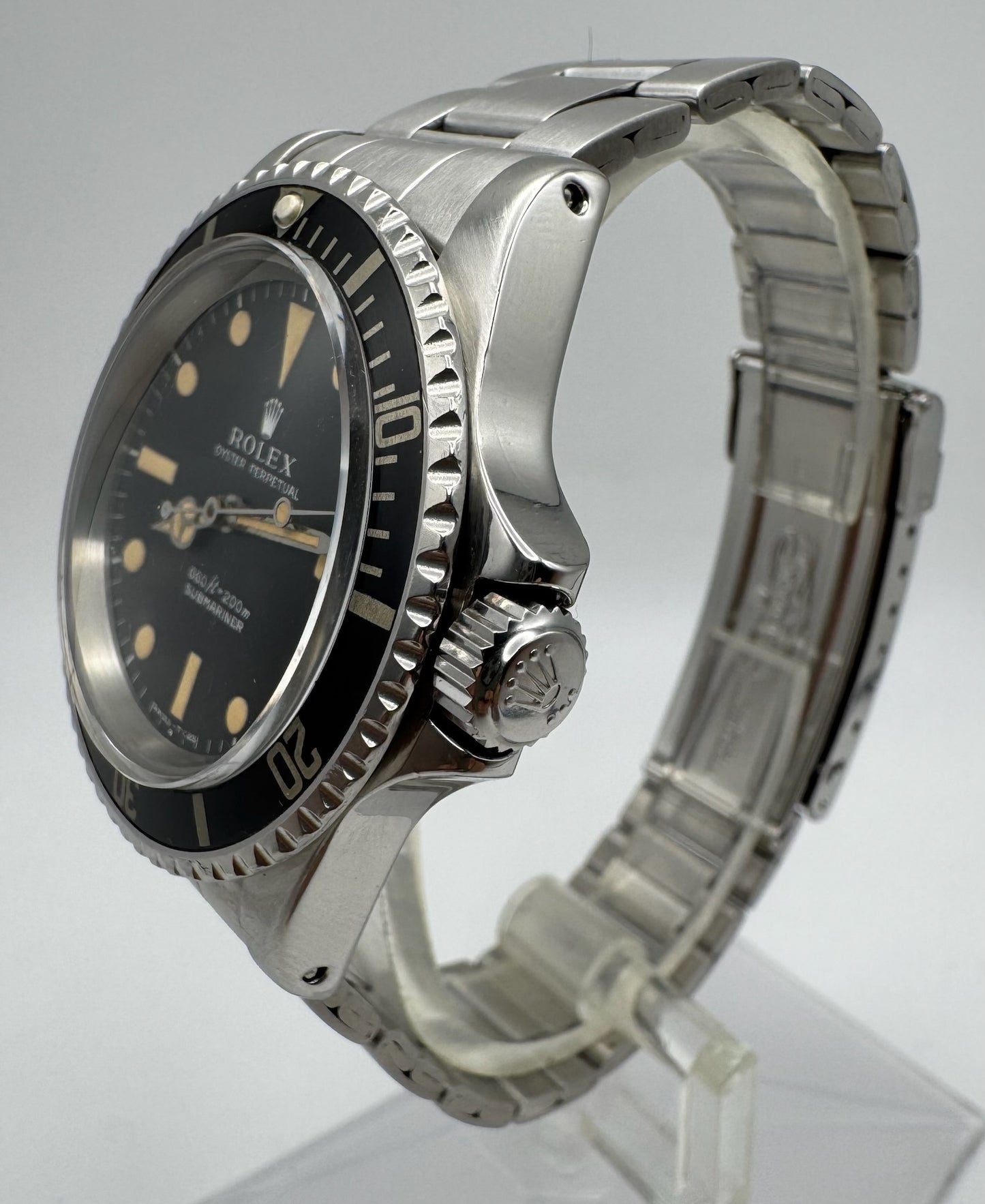 Rolex Submariner 5513 "Feet First" Pumpkin Patina 1972 (Full-Set/Serviced)