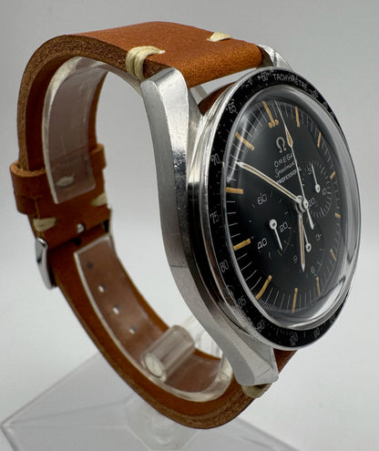 Omega Speedmaster Professional Moonwatch 105.012-65 Cal. 321 DON Bezel Pumpkin Patina 1965 (Unpolished/Serviced)