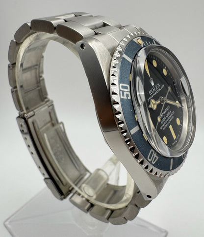 Rolex Submariner Date 1680 MK2 Yellow Patina Blue Insert 1979 (Serviced)