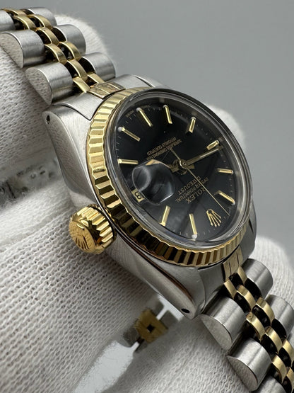 Rolex Lady-Datejust 6917 2-Tone Black Dial 1978 (Serviced)