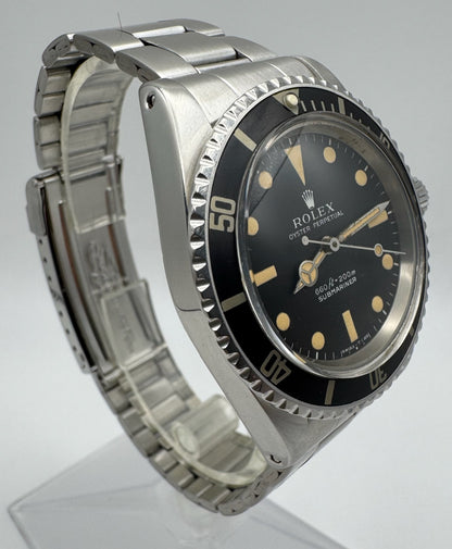 Rolex Submariner 5513 "Feet First" Pumpkin Patina 1972 (Full-Set/Serviced)
