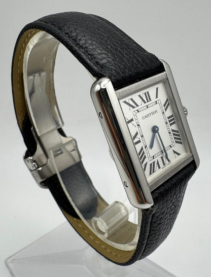 Cartier Tank Solo 31x24 Steel Quartz 2019 (Full-Set/Mint)