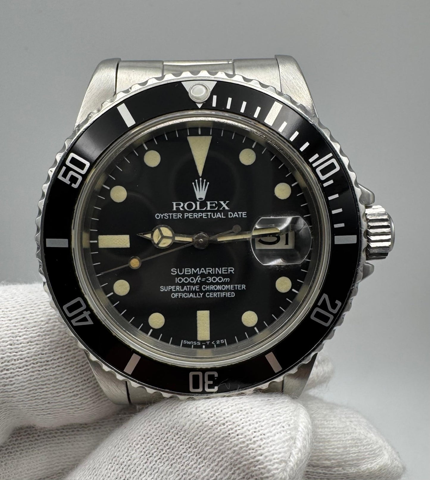 Rolex Submariner Date 16800 Black Matte Dial 1980 (Serviced)