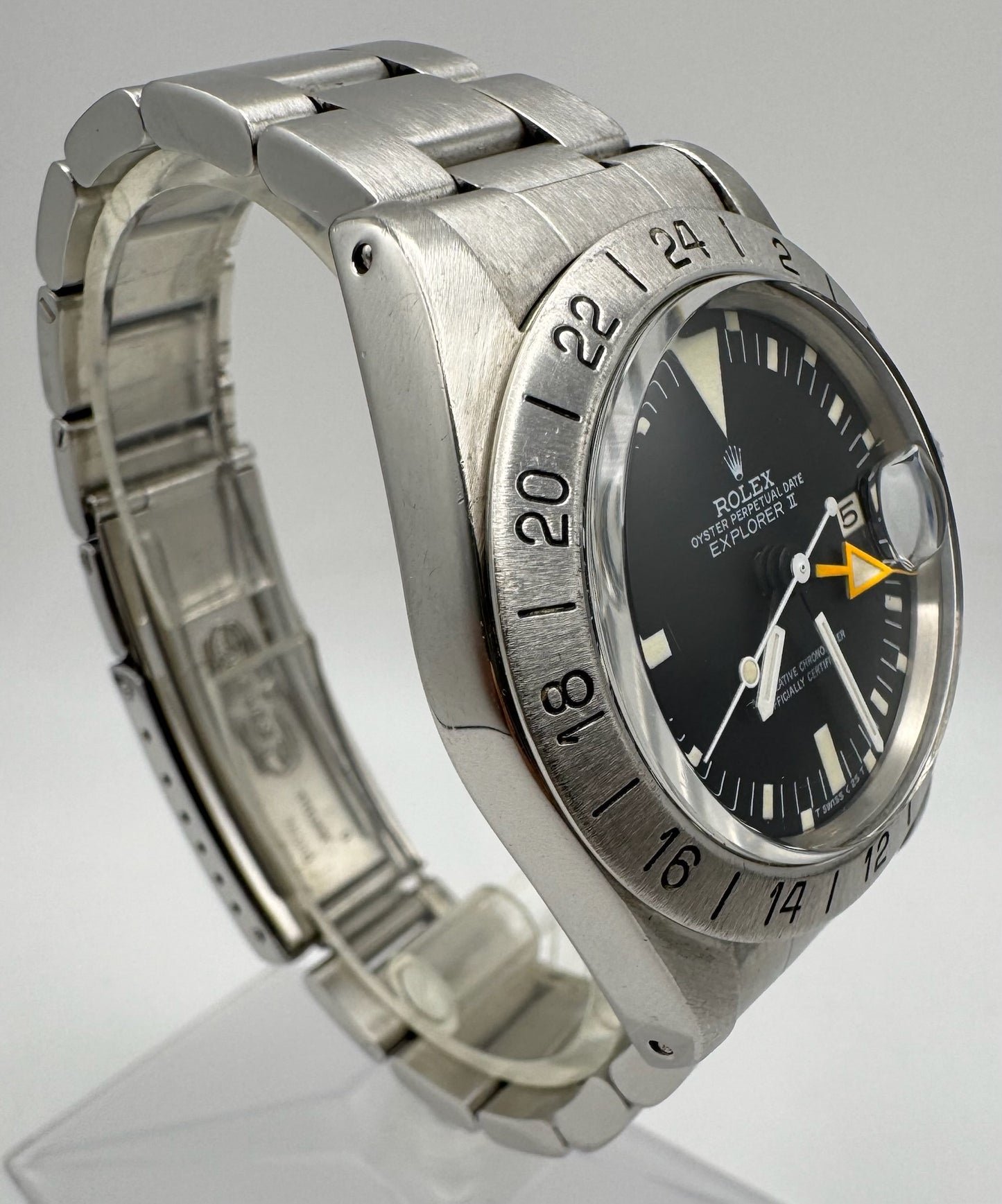 Rolex Explorer II 1655 "Steve McQueen" Tritium Dial 1982 (Full-Set/Serviced)