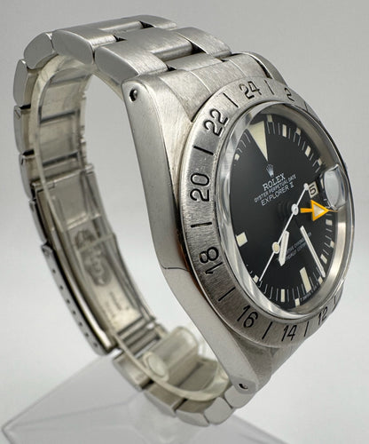 Rolex Explorer II 1655 "Steve McQueen" Tritium Dial 1982 (Full-Set/Serviced)