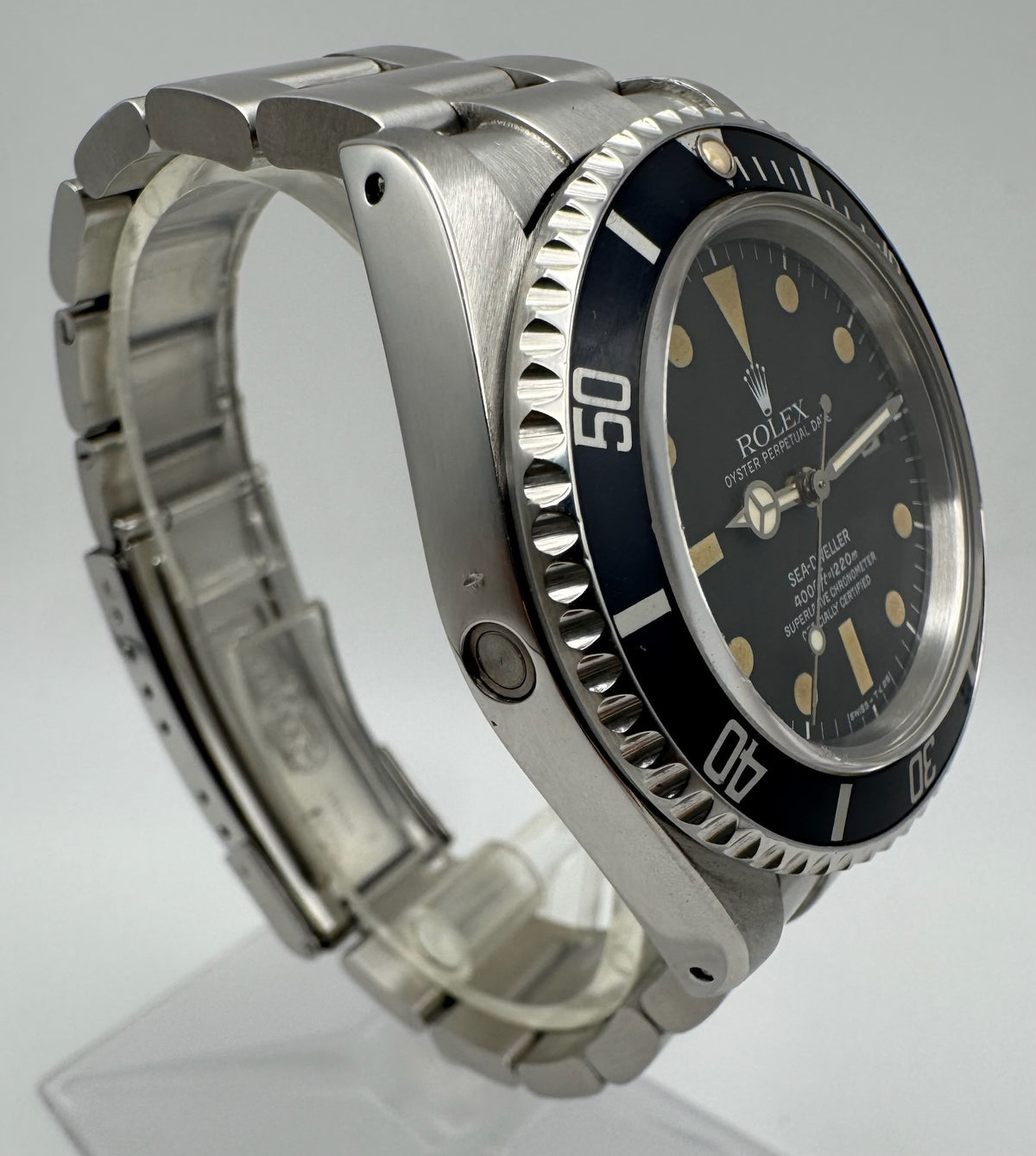 Rolex Sea-Dweller 16660 Matte Tropical Dial Pumpkin Patina 1983 (Full-Set/Serviced)