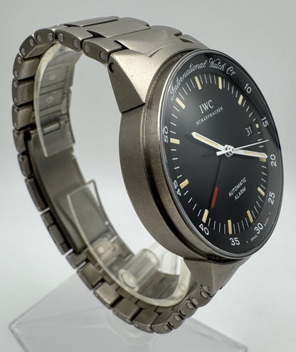 IWC GST Alarm 3537 Yellow Patina Tritium Dial 2002 (Full-Set/Unpolished)
