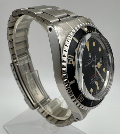 Rolex Submariner Date 1680 Red Yellow Patina 1972 (Full-Set/Serviced)