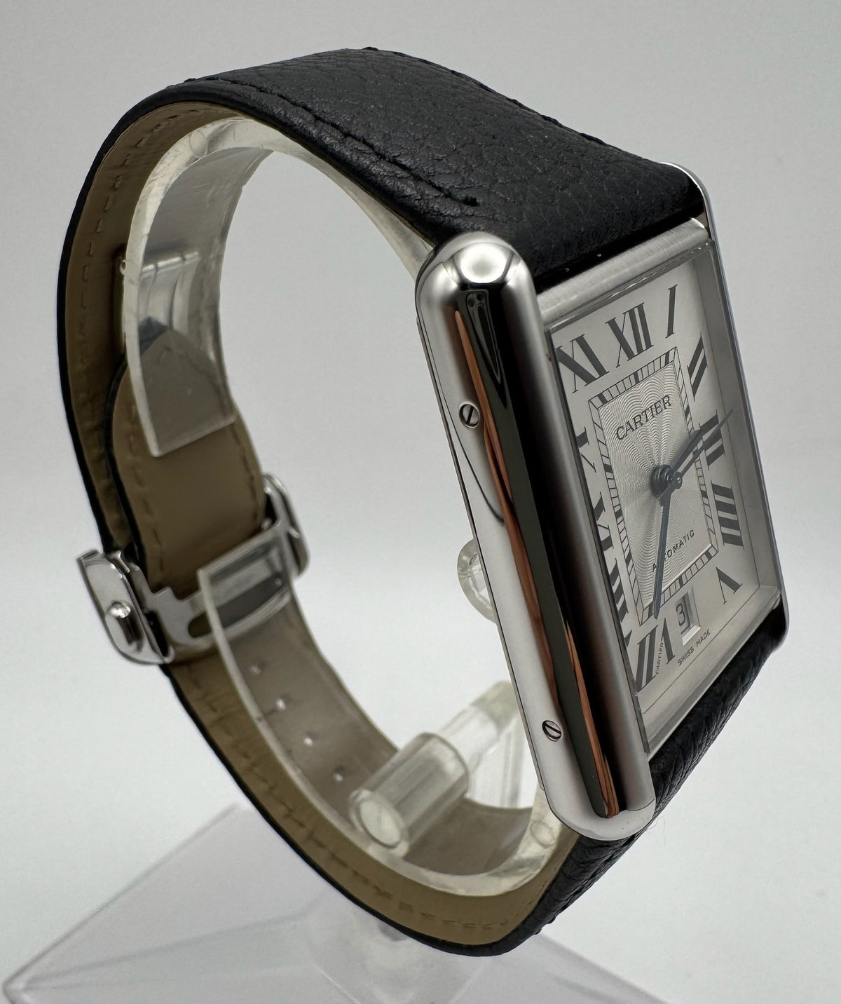 Cartier Tank Must XL WSTA0040 Silver Dial 2022 (Full-Set/Mint)