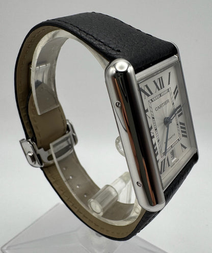 Cartier Tank Must XL WSTA0040 Silver Dial 2022 (Full-Set/Mint)