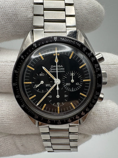 Omega Speedmaster Professional Moonwatch 145.012 Pumpkin Patina 1968