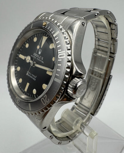Rolex Submariner (No Date) 5513 "Meters First" Long 5 Ghost Bezel 1969 (Full-Set)
