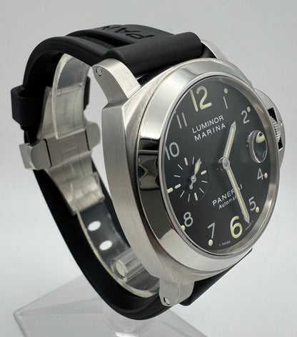 Panerai Luminor Marina Automatic PAM 00164 Black Arabic Dial 2010 (Full-Set/Unpolished)