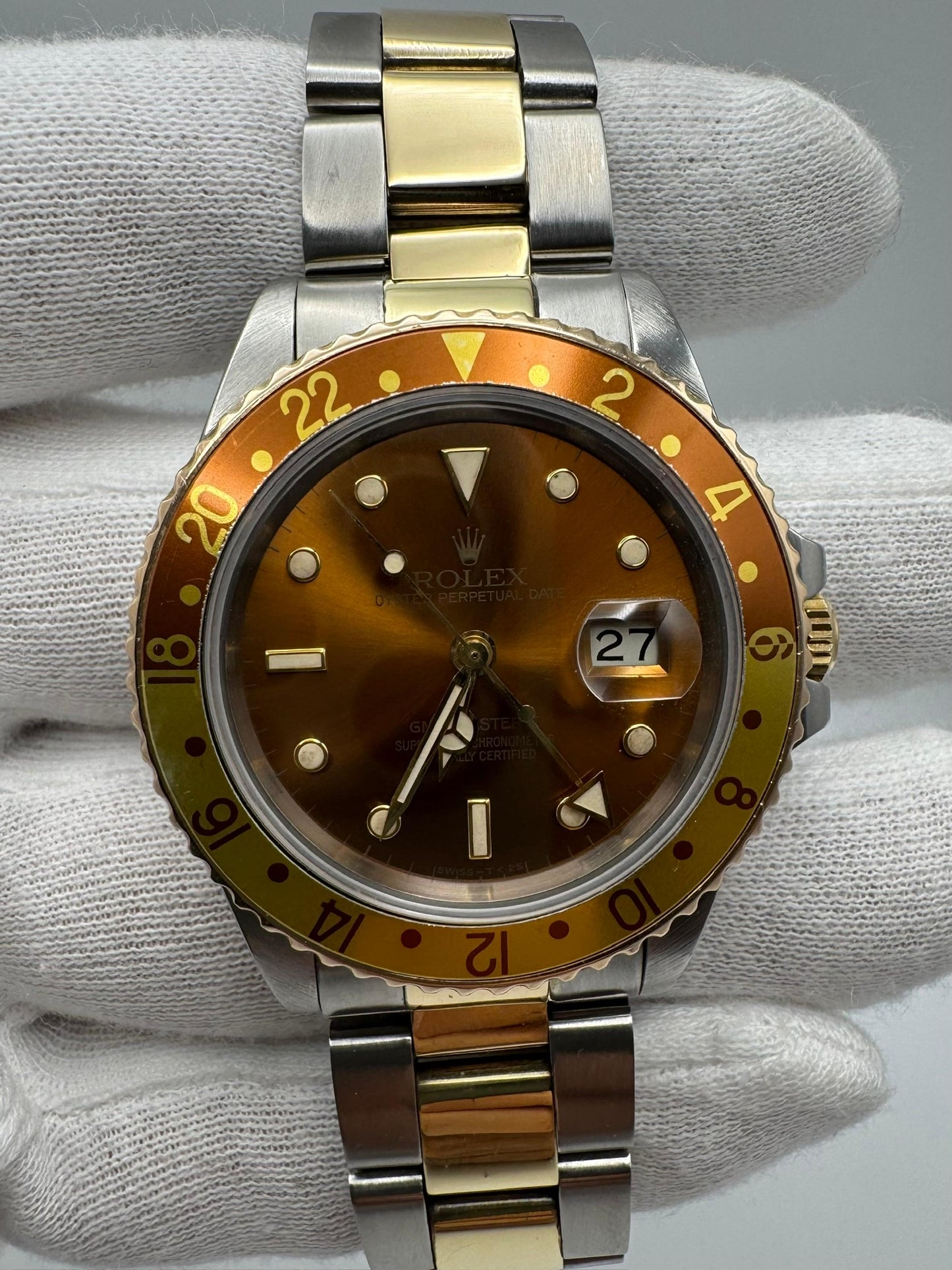 Rolex GMT-Master II 16713 Rootbeer 2 Tone 1984 (Serviced)