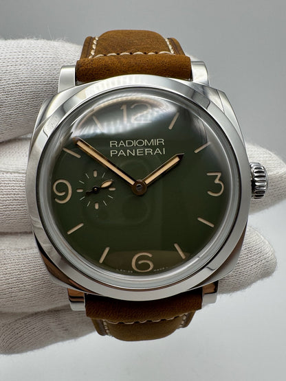 Panerai Radiomir 1940 PAM995 45 Green Dial Special Edition 1000pcs 2020 (Box/Mint)