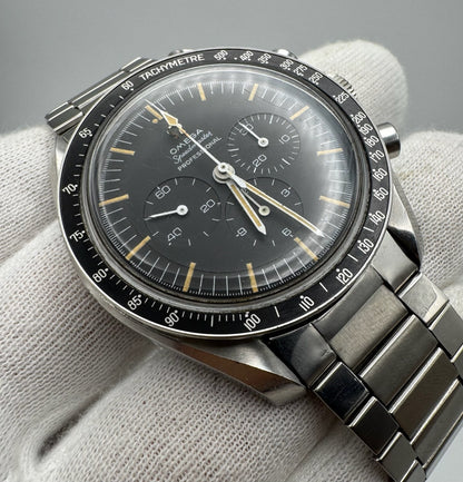 Omega Speedmaster Professional Moonwatch 105.012 Pumpkin Patina Step Dial Cal. 321 1965 (Unpolished)