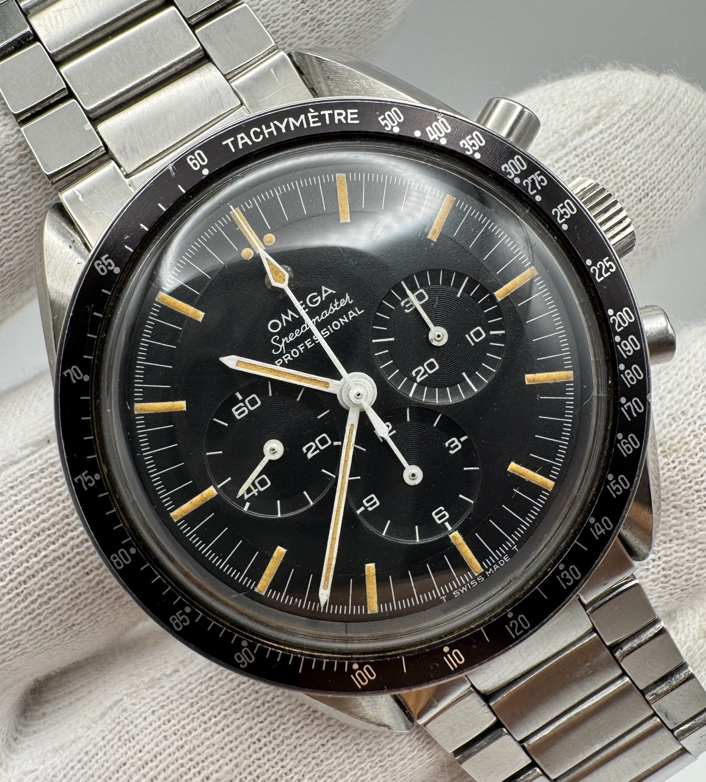 Omega Speedmaster Professional Moonwatch 145.012 Pumpkin Patina 1968