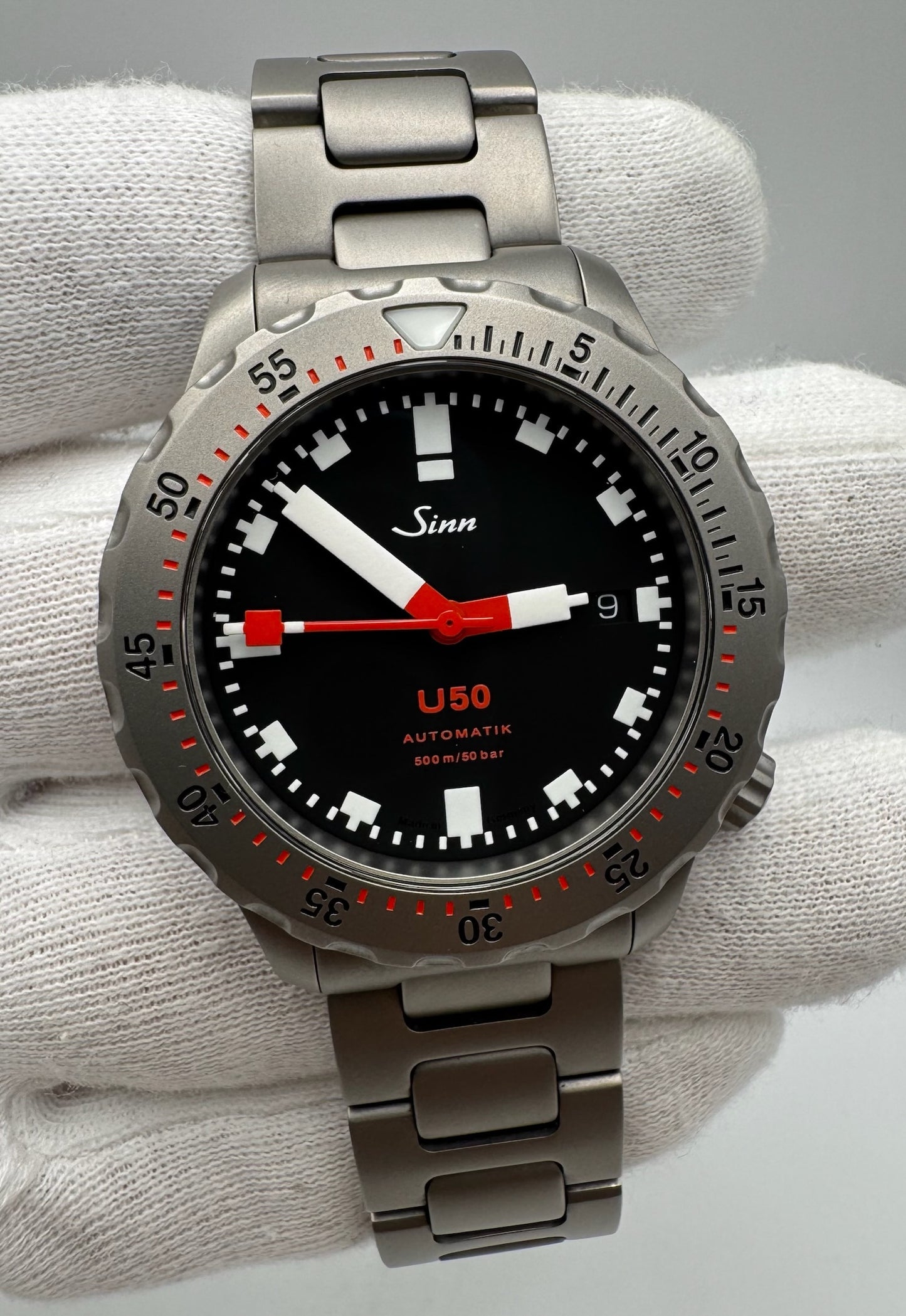 Sinn U50 1050.030 Submarine Steel 2022 (Full-Set/Mint)